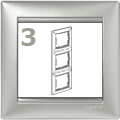 Valena-keret alumínium, függőleges (3-as)