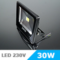 Slim LED reflektor (30W/COB/120°) Hideg fehér