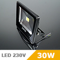 Slim LED reflektor (30W/COB/120°) Meleg fehér