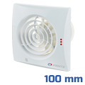 Ventilátor, Quiet extra halk IP45, alap típus (100 mm)