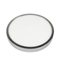 Falon kívüli LED panel (kör alakú) 18W - króm - hideg fehér