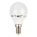LED lámpa E14 (7W/180°) Kisgömb - meleg fehér