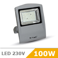 Slim LED reflektor (100W/100°) Italian Design, Meleg fényű