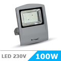 Slim LED reflektor (100W/100°) Italian Design, Hideg fényű