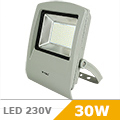 Slim LED reflektor (30W/100°) Italian Design, Meleg fényű