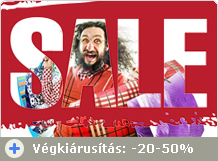 Kifutó termékek 20-50% kedvezménnyel - végkiárusítás!