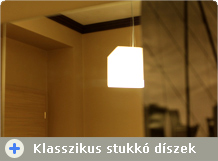 Klasszikus stukkó díszek