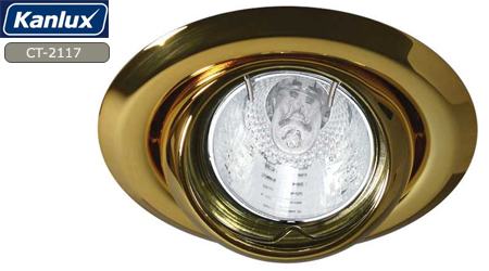 Beépíthető spot lámpatest Argus CT-2117 arany Kifutó