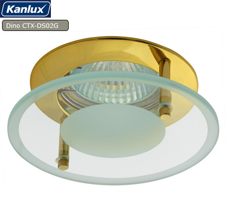 Beépíthető spot lámpatest Dino CTX-DS02G/B arany