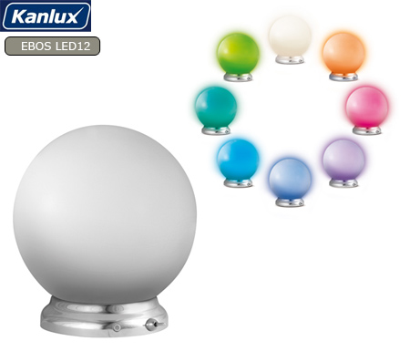 Ebos RGB asztali lámpa (Változtatható színű lámpa!)