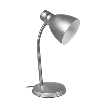 Íróasztali lámpa Zara E14 - 40W - ezüst