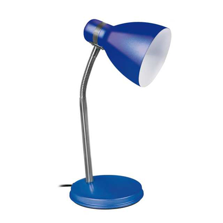 Íróasztali lámpa Zara E14 - 40W - kék