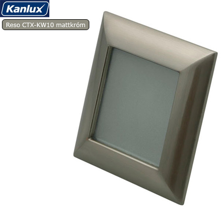 Beépíthető spot lámpatest Reso CTX-KW10 mattkróm GY6.35/35W