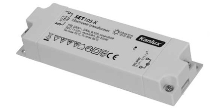 Tápegység halogén lámpához 12V AC/105W (SET 105-K elektronikus trafó)