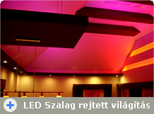 LED szalagos rejtett világítás - ötletek