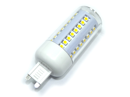 x.LED lámpa G9 (SMD3528x60/3W/270°) meleg fehér Búra!