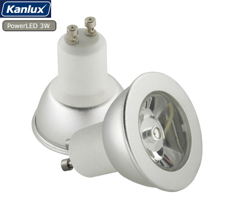 XX-LED lámpa MR16 GU10 (PowerLED/KL) 3W Hidegfehér