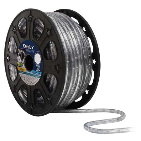 LED fénykábel 36 LED/2,5W (50 méter) meleg fehér