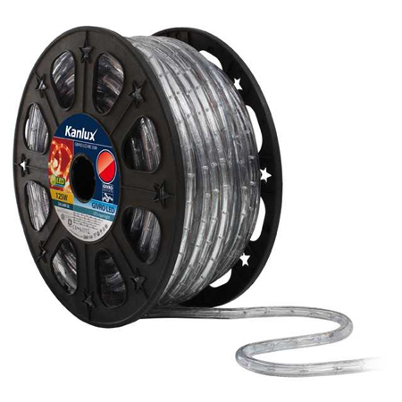 LED fénykábel 36 LED/2,5W (50 méter) piros