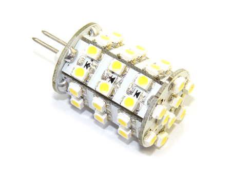 LED lámpa G4 (SMD3528x39/3W/270°) meleg fehér
