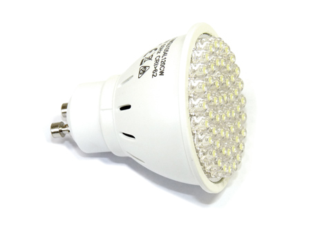 x. LED lámpa GU10 (DIPx54/3W/120°) hideg fehér