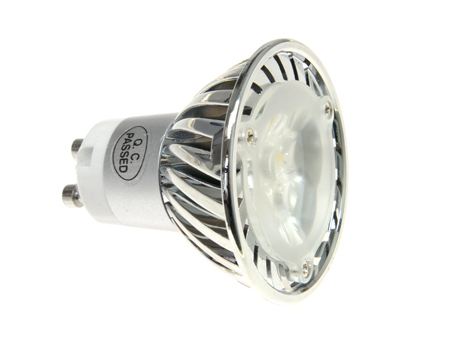 x. LED lámpa GU10 (PowerLED/3W/30°) meleg fehér -GT 6hó