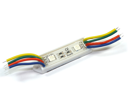 LED panel 0.5W - 2x5050 SMD LED - RGB (12V DC)