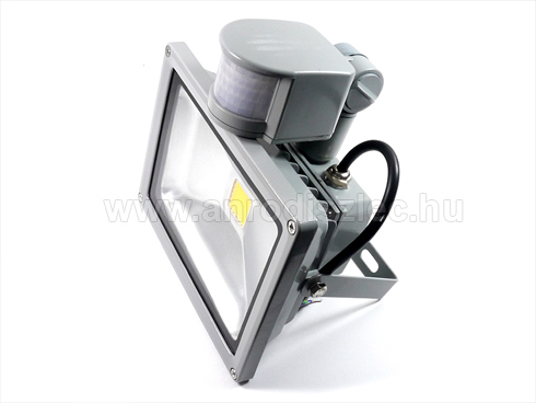 20W LED reflektor - COB LED (Mozgásérzékelős) Meleg fehér