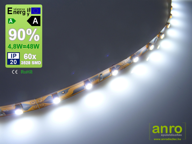 x.Flexi LED szalag beltéri (3528-60-BN) - hideg fehér