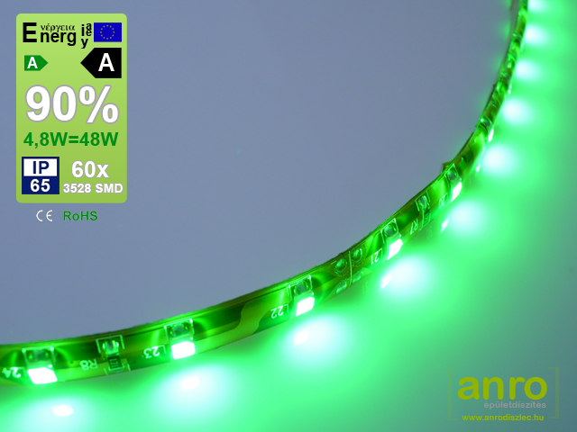 x.Flexi LED szalag kültéri (3528-60-BN) - zöld