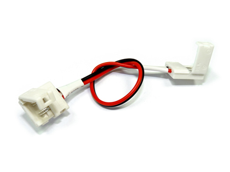 GTLED forrasztásmentes sarokelem 5050-es LED szalag toldásához (10 mm - 2 eres)