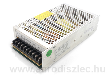 x. Tápegység 12 Voltos LED-hez ipari (12VDC/20A/240W)
