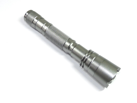 x.LED Torch - Elemes LED lámpa PowerLED 1W - ezüst