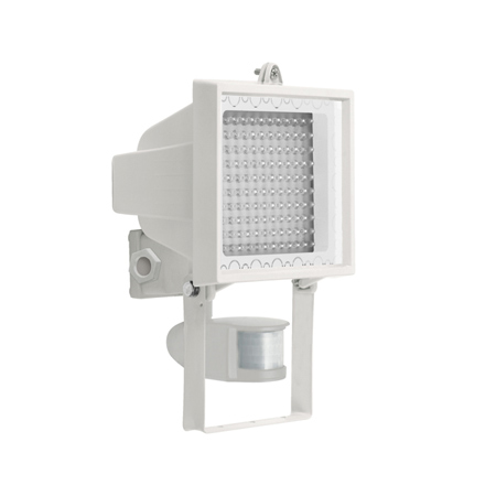 LED fényvető mozgérz. Egro (130 LED / 9W PIR) fehér