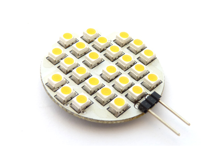 LED lámpa G4 (SMD3528x24/1.2W/120°) hideg fehér