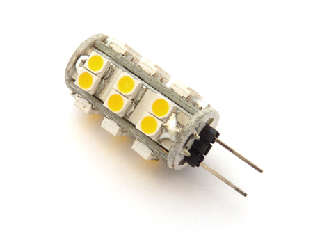x.LED lámpa G4 (SMD3528x25/1.2W/270°) meleg