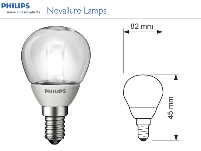 x. LED lámpa E14 (PowerLED/3W/270°) meleg fehér -Philips D!