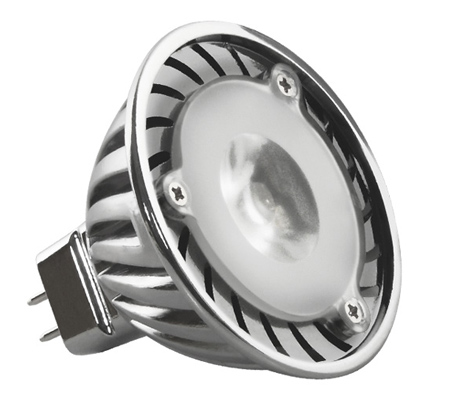 LED lámpa MR16 (PowerLED/3W/30°) hideg fehér -KL