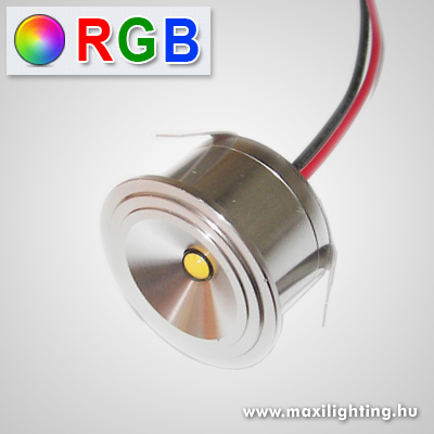 PowerLED Alu foglalatban Mini RGB (RGBox30) 3W