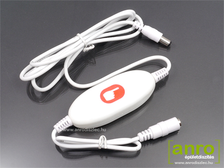 LED szalag dimmer (12V DC) - Touch zsinórdimmer - fehér
