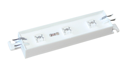 x.SuperFlux Trispot 12V kültéri - piros