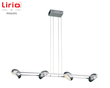 x-Lirio Helia függeszték, 4x35W GY6.35, mattkróm