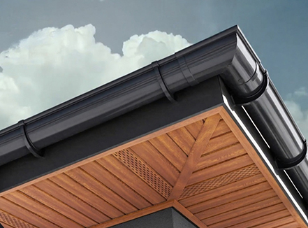 Rainway PVC ereszalj - modern megoldás a stablondeszka helyett