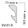 RV-01/B díszléc rejtett világításhoz