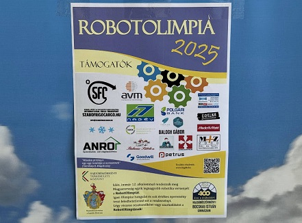 Támogatás a Robotolimpia megrendezéséhez Hajdúböszörményben