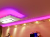 Egyik kedvelt szín a pink, ezt is könnyedén beállíthatjuk RGB LED szalaggal