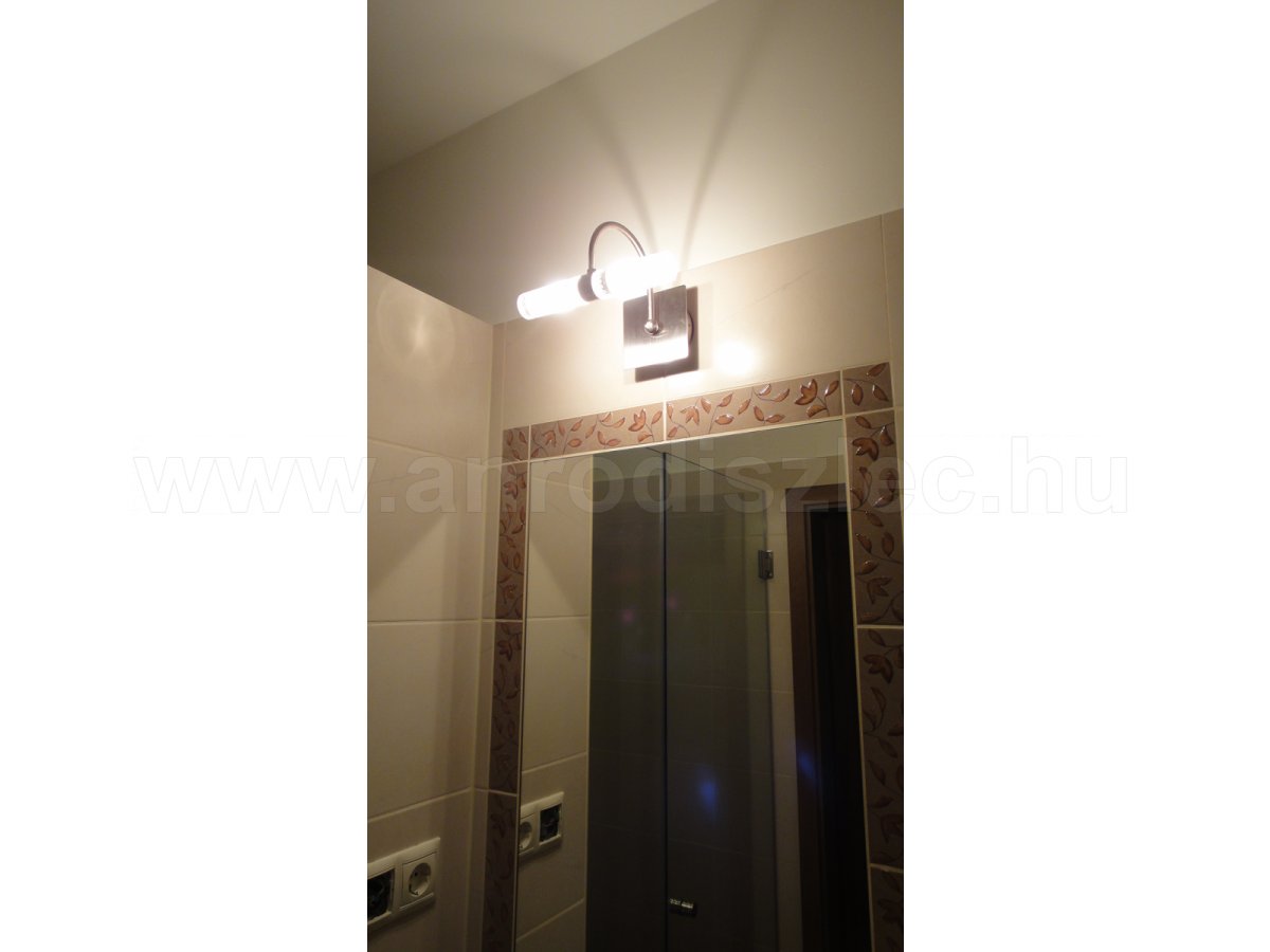 IP20/IP44 fürdőszobai lámpa tükör felé szerelve