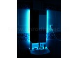 Tükörvilágítás színváltoztatható LED RGB szalaggal