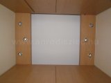 Bútorlapba épített LED spotlámpák