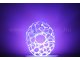 3D nyomtatással készült szoborka alulról RGB LED világítással (lila)